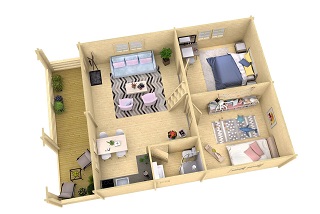 The Aspen Summer House Inside 01