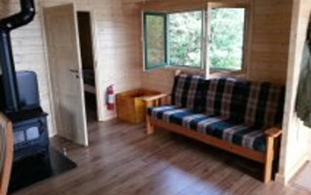 The Tormes Cabin Front View